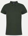 Dames Polo Asquith & Fox Classic Fit  Bottle Green